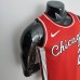 75th Anniversary 2022 Season Chicago Bulls BALL #2 City Edition Red NBA Jersey-1909761