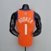 75th Anniversary BOOKER#1 Phoenix Suns Jordan Theme Orange NBA Jersey-4550754