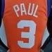 75th Anniversary PAUL#3 Phoenix Suns Jordan Theme Orange NBA Jersey-7582195