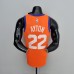 75th Anniversary AYTON#22 Phoenix Suns Jordan Theme Orange NBA Jersey-3607332
