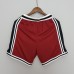 2022 Miami Heat NBA US Training Shorts Red Black-2490422