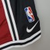 2022 Miami Heat NBA US Training Shorts Red Black-2490422