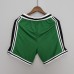 2022 Boston Celtics NBA US Training Shorts Green Black-2013328