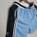 2022 Memphis Grizzlies NBA US Training Shorts Blue Black-8288203