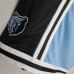 2022 Memphis Grizzlies NBA US Training Shorts Blue Black-8288203