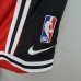 2022 Chicago Bulls NBA US Training Shorts Red Black-9697291