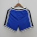 2022 Dallas Mavericks NBA US Training Shorts blue black border-5173397