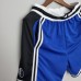 2022 Dallas Mavericks NBA US Training Shorts blue black border-5173397