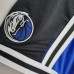 2022 Dallas Mavericks NBA US Training Shorts blue black border-5173397