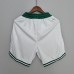 75th Anniversary Boston Celtics White NBA Shorts-3160955