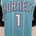 75th Anniversary Ball #1 Charlotte Hornets Blue NBA Jersey-9226055