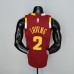 2022 Cleveland Cavaliers Irving#2 Urban Edition Red NBA Jersey-3565054