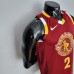 2022 Cleveland Cavaliers Irving#2 Urban Edition Red NBA Jersey-3565054