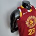 2022 Cleveland Cavaliers JAMES#23 Urban Edition Red NBA Jersey-9378257