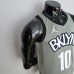75th Anniversary Simmons #10 Brooklyn Nets City Edition Gray NBA Jersey-4414234