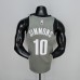 75th Anniversary Simmons #10 Brooklyn Nets City Edition Gray NBA Jersey-4414234