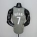 75th Anniversary Durant #7 Brooklyn Nets City Edition Gray NBA Jersey-9537438