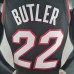 75th Anniversary Miami Heat BUTLER#22 black NBA Jersey-5698388