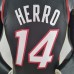 75th Anniversary Miami Heat HERRO#14 black NBA Jersey-1535591