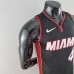 75th Anniversary Miami Heat OLADIPO#4 black NBA Jersey-2446218