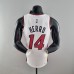 75th Anniversary Miami Heat HERRO#14 White NBA Jersey-4207142