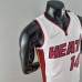 75th Anniversary Miami Heat HERRO#14 White NBA Jersey-4207142