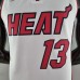 75th Anniversary Miami Heat ADEBAYO#13 White NBA Jersey-6202842