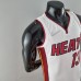 75th Anniversary Miami Heat ADEBAYO#13 White NBA Jersey-6202842