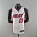 75th Anniversary Miami Heat ADEBAYO#13 White NBA Jersey-6202842