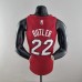 75th Anniversary Miami Heat Jordan BUTLER#22 Burgundy NBA Jersey-1363744