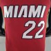 75th Anniversary Miami Heat Jordan BUTLER#22 Burgundy NBA Jersey-1363744