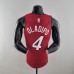 75th Anniversary Miami Heat Jordan OLADIPO#4 Burgundy NBA Jersey-4980857