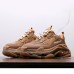 Balenciaga Triple S Sneaker 17FW ins Running Shoes-Brown-9644718