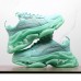 Balenciaga Triple S Sneaker 17FW ins Running Shoes-Light Green-702645