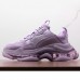 Balenciaga Triple S Sneaker 17FW ins Women Running Shoes-Purple-5405567