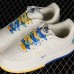 Air Force 1'07 Low Running Shoes-White/Yellow-3469601
