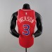 Rookie Philadelphia 76ers Iverson #3 red NBA Jersey-8068919
