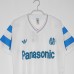 1990 Retro Marseille Home White Jersey version short sleeve-7495532