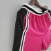 2022 Miami Heat NBA US Training Shorts Pink Black NBA shorts-8156282