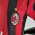 13/14 Retro AC Milan kids home Red Black Kids suit short sleeve kit Jersey (Shirt + Short + sock )-9067333