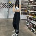 Fashion Casual Long Pants-Black-1122934