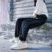 Fashion Casual Long Pants-Black-5765242