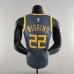 2018 WIGGINS #22 Golden State Warriors Grey NBA Jersey-8457114
