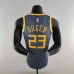 2018 GREEN #23 Golden State Warriors Grey NBA Jersey-7356126