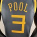 2018 POOLE#3 Golden State Warriors Grey NBA Jersey-1433584