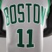 IRVING#11 Boston Celtics Grey NBA Jersey-9713371