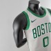 Tatum#0 Boston Celtics Grey NBA Jersey-6307037