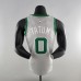 Tatum#0 Boston Celtics Grey NBA Jersey-6307037