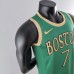 2020 BROWN#7 Boston Celtics City Edition Green NBA Jersey-8096793