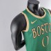 2020 Tatum #0 Boston Celtics City Edition Green NBA Jersey-4216599